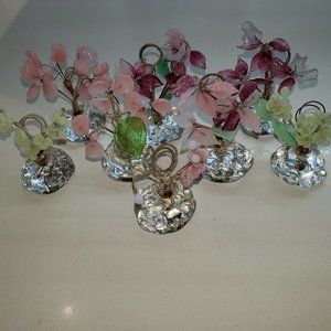 TRUE VINTAGE SET OF PLACE CARD HOLDERS